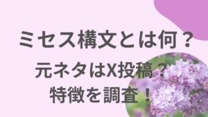 ミセス構文のアイキャッチ画像